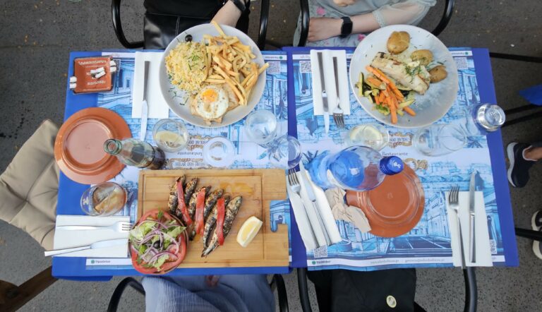 Trying local gastronomy